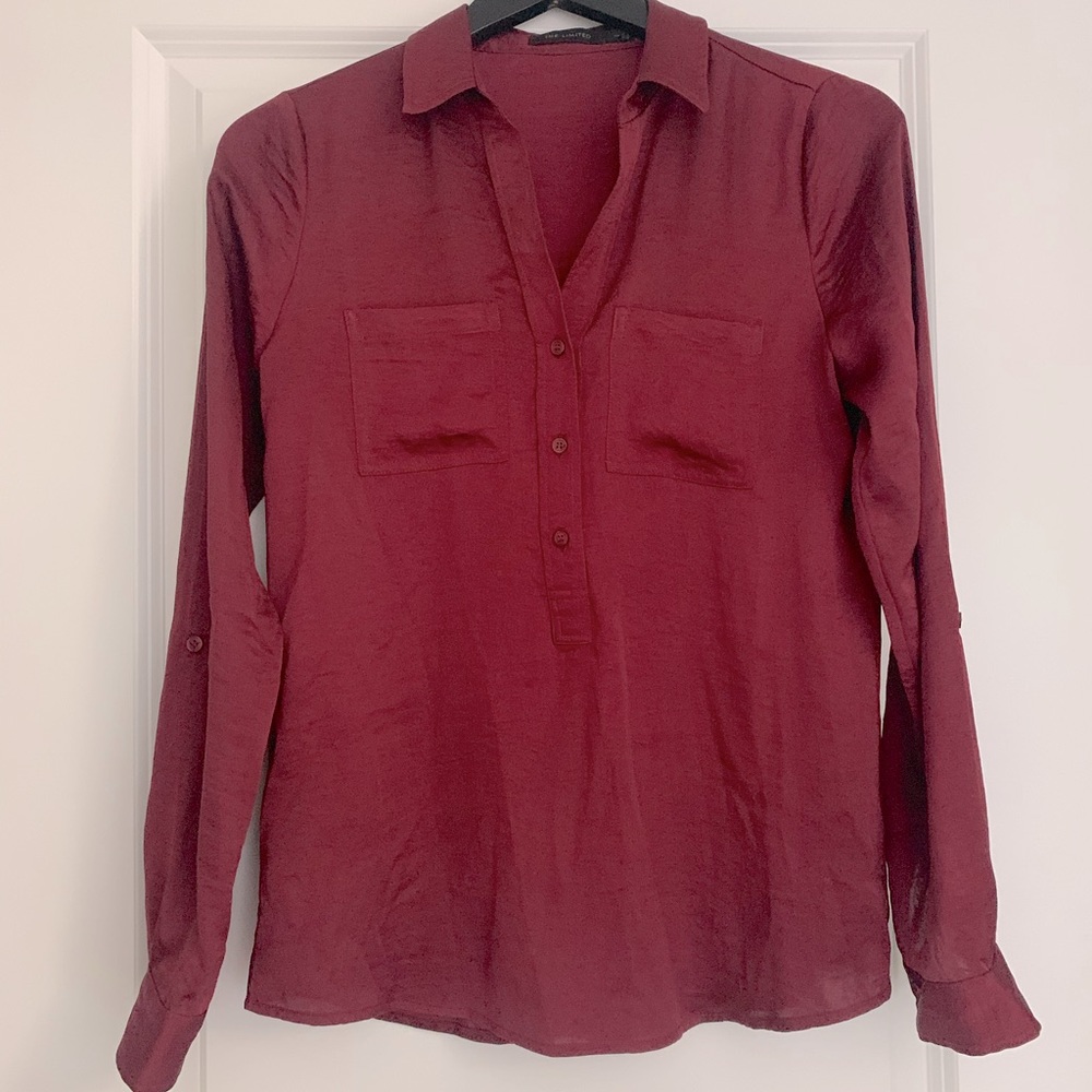 DONATED***Burgundy Shirt